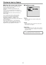 Preview for 45 page of Panasonic AW-HE42KP Operating Instructions Manual