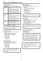 Preview for 84 page of Panasonic AW-HE42KP Operating Instructions Manual