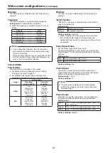 Preview for 97 page of Panasonic AW-HE42KP Operating Instructions Manual