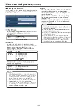 Preview for 122 page of Panasonic AW-HE42KP Operating Instructions Manual