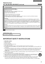 Preview for 29 page of Panasonic AW-HE42WP Operating Instructions Manual