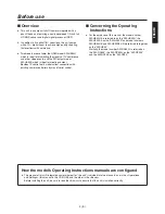 Preview for 3 page of Panasonic AW?HE50HE Operating Instructions Manual