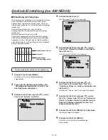 Preview for 116 page of Panasonic AW?HE50HE Operating Instructions Manual