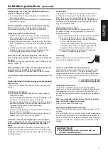 Preview for 7 page of Panasonic AW-HE60 Operating Instructions Manual