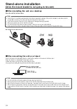 Preview for 18 page of Panasonic AW-HE60 Operating Instructions Manual