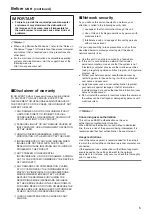 Предварительный просмотр 5 страницы Panasonic AW?HE60HE Operating Instructions Manual