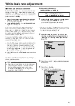 Предварительный просмотр 23 страницы Panasonic AW?HE60HE Operating Instructions Manual