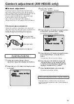 Предварительный просмотр 29 страницы Panasonic AW?HE60HE Operating Instructions Manual