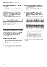 Preview for 18 page of Panasonic AW?HE60SE Operating Instructions Manual