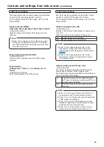 Preview for 67 page of Panasonic AW?HE60SE Operating Instructions Manual