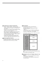 Предварительный просмотр 2 страницы Panasonic AW-HEA10KEJ Installation And Operating Instructions Manual