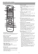 Preview for 17 page of Panasonic AW-HN130KP Operating Instructions Manual