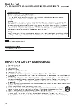 Preview for 28 page of Panasonic AW-HN38 Operating Instructions Manual