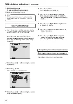 Preview for 20 page of Panasonic AW-HN38HKE Operating Instructions Manual