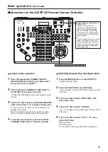 Preview for 29 page of Panasonic AW-HN38HKE Operating Instructions Manual