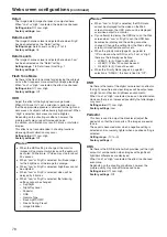 Preview for 78 page of Panasonic AW-HN38HKE Operating Instructions Manual