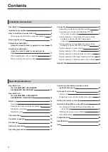 Предварительный просмотр 4 страницы Panasonic AW-HN40HKPJ Operating Instructions Manual