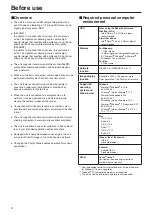 Предварительный просмотр 4 страницы Panasonic AW-HN40HWP Operating Instructions Manual