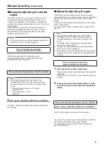 Предварительный просмотр 15 страницы Panasonic AW-HN40HWP Operating Instructions Manual