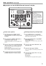 Preview for 25 page of Panasonic AW-HN40HWP Operating Instructions Manual