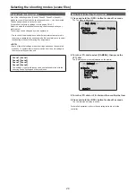 Preview for 24 page of Panasonic AW-HR140 Operating Instruction