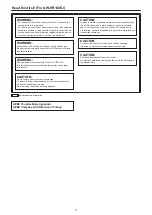 Preview for 3 page of Panasonic AW-HR140EJ Operating Instructions Manual