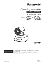 Panasonic AW-HS50 Series Operating Instructions Manual preview