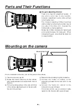 Preview for 15 page of Panasonic AW-LZ16MD73P Operating Instructions Manual