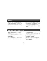 Preview for 4 page of Panasonic AW-PB301 Operating Instructions Manual