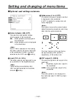 Preview for 14 page of Panasonic AW-PB305 Operating Instructions Manual