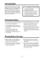 Preview for 6 page of Panasonic AW-PB305AN Operating Instructions Manual