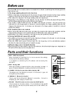Preview for 4 page of Panasonic AW-PB309P Operating Instructions Manual