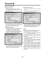 Preview for 13 page of Panasonic AW-PB309P Operating Instructions Manual