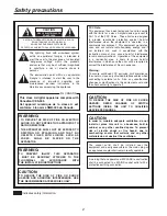 Preview for 2 page of Panasonic AW-PB504 Operating Instructions Manual