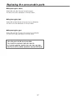 Preview for 27 page of Panasonic AW-PB504 Operating Instructions Manual