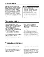 Preview for 6 page of Panasonic AW-PB506A Operating Instructions Manual