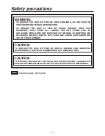 Preview for 3 page of Panasonic AW-PB506AN Operating Instructions Manual