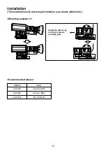 Preview for 15 page of Panasonic AW- PH350 Operating Instructions Manual