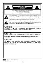 Preview for 2 page of Panasonic AW-PH350P Operating Instructions Manual