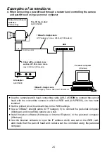 Preview for 26 page of Panasonic AW-PH350P Operating Instructions Manual