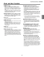 Preview for 25 page of Panasonic AW-RC400 Operating Instructions Manual