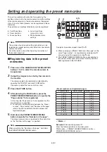 Предварительный просмотр 7 страницы Panasonic AW-RP50E Operating Instructions Manual