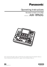 Panasonic AW-RP60GJS Operating Instructions Manual предпросмотр