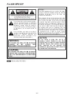 Preview for 2 page of Panasonic AW-RP615 Operating Instructions Manual