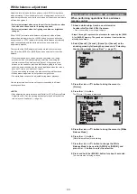 Preview for 43 page of Panasonic AW-UE100 Operating Instructions Manual