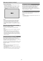 Preview for 44 page of Panasonic AW-UE100 Operating Instructions Manual