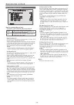 Preview for 78 page of Panasonic AW-UE100 Operating Instructions Manual