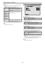 Preview for 85 page of Panasonic AW-UE100 Operating Instructions Manual