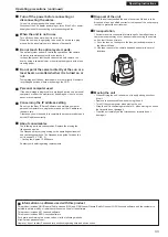 Preview for 33 page of Panasonic AW-UE100KP Operating Instructions Manual