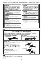 Предварительный просмотр 6 страницы Panasonic AW-UE100WP Operating Instructions Manual